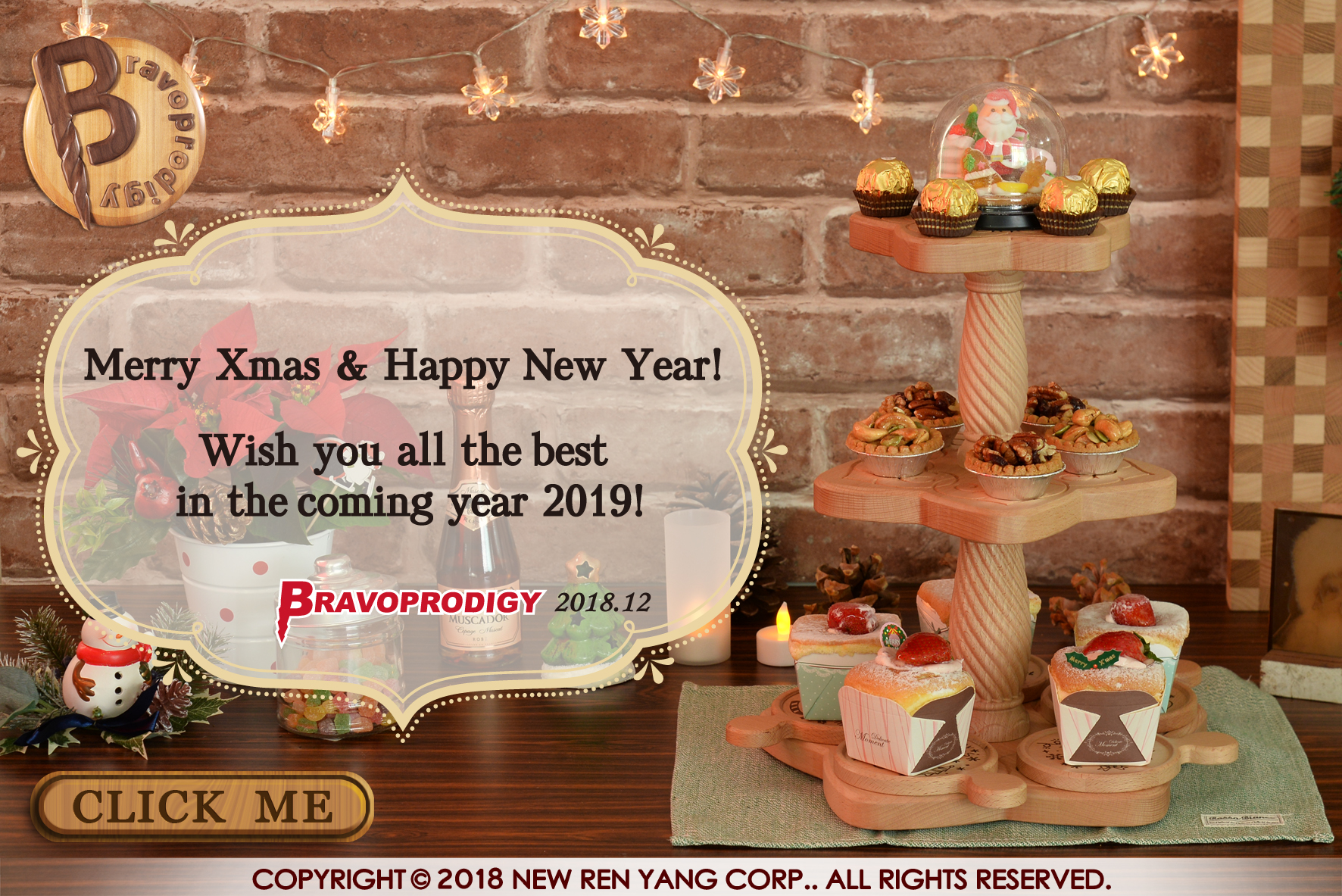 メリークリスマス＆2018年へのカウントダウン