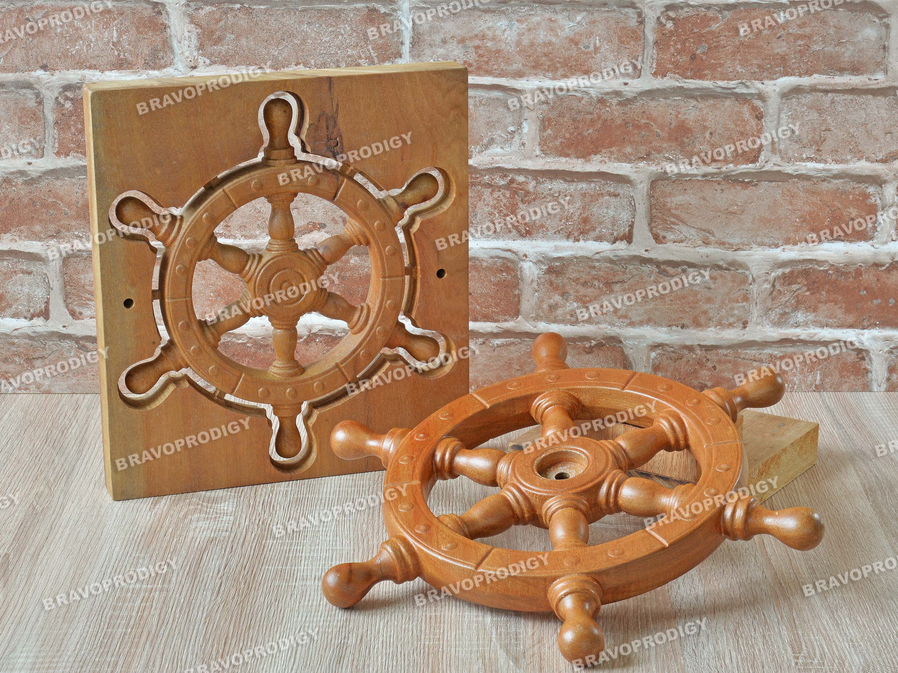 ミニCNC彫刻作品