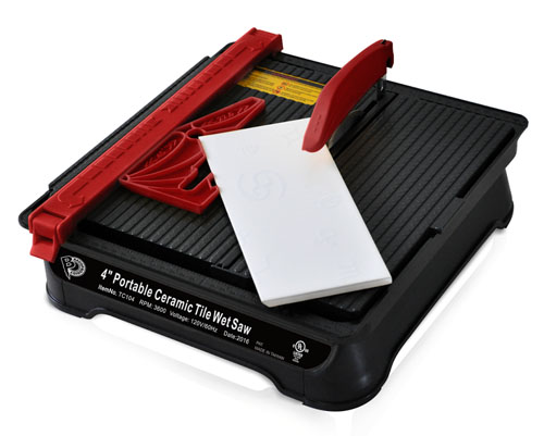 Bravoprodigy 4"/102 Tragbare Fliesensäge / 4" Nassfliesensäge